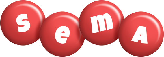Sema candy-red logo