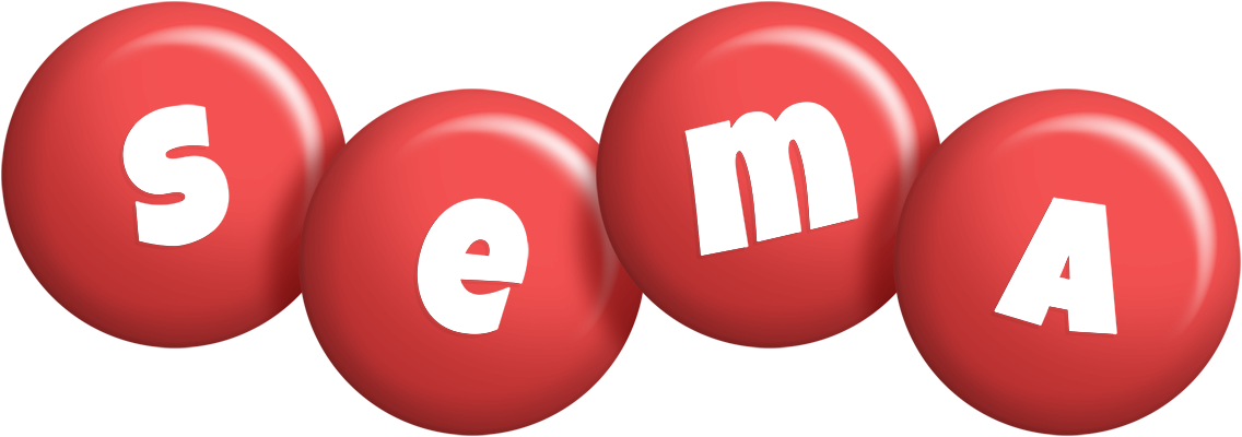 Sema candy-red logo