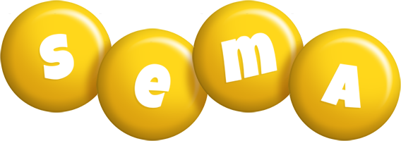 Sema candy-yellow logo
