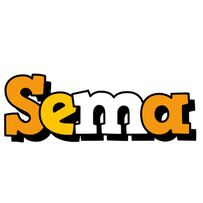 Sema cartoon logo