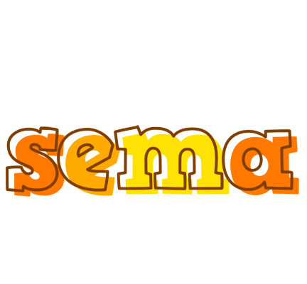 Sema desert logo