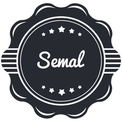 Semal badge logo