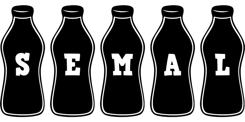 Semal bottle logo