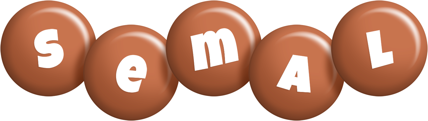 Semal candy-brown logo