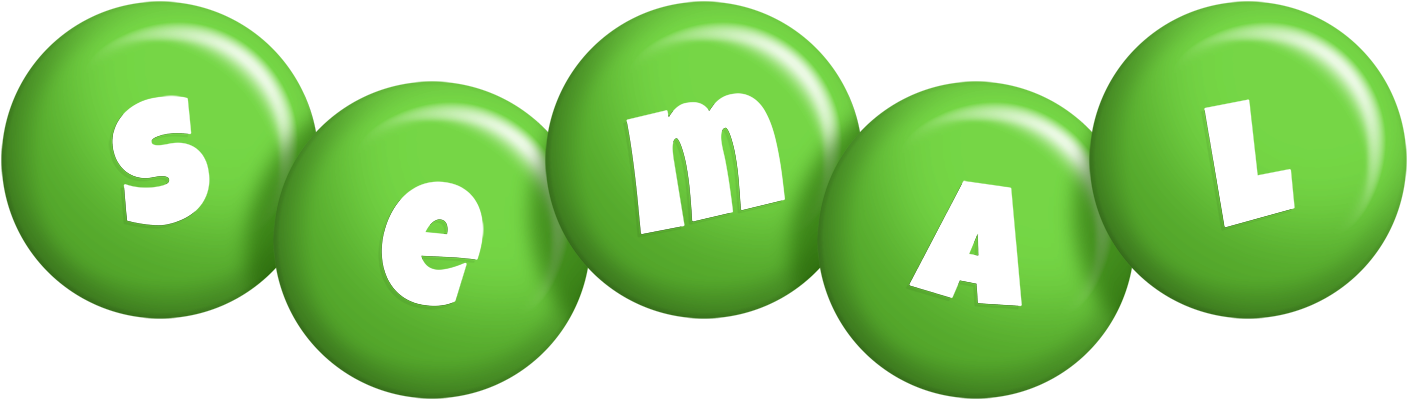 Semal candy-green logo