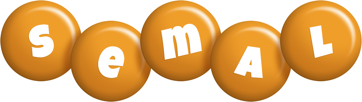 Semal candy-orange logo