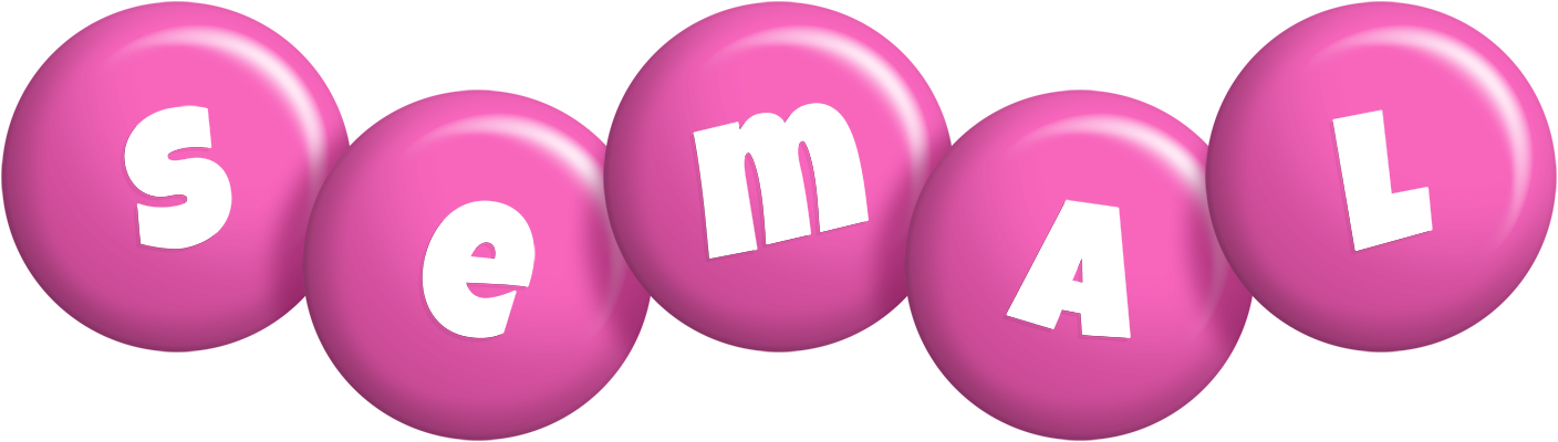 Semal candy-pink logo