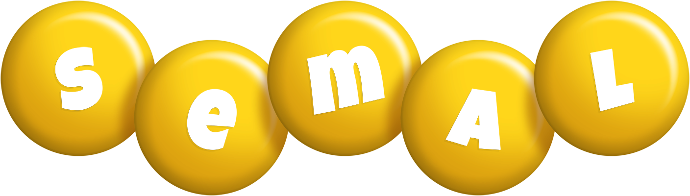 Semal candy-yellow logo