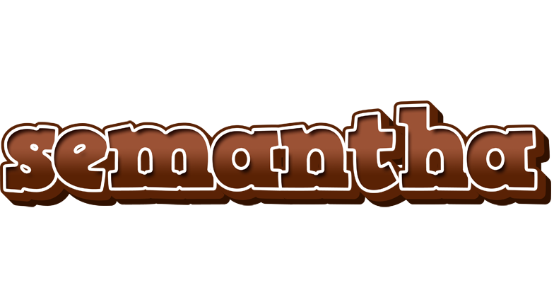 Semantha brownie logo