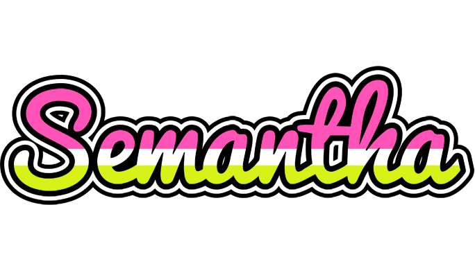 Semantha candies logo