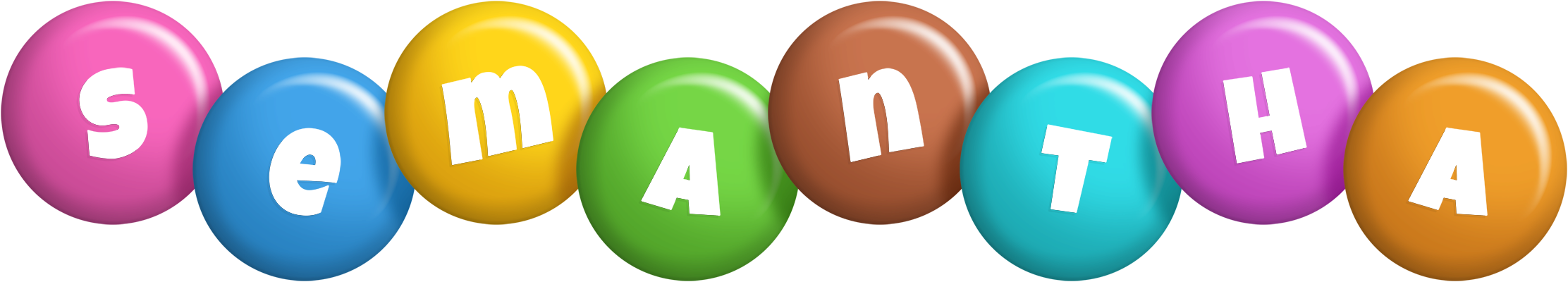 Semantha candy logo