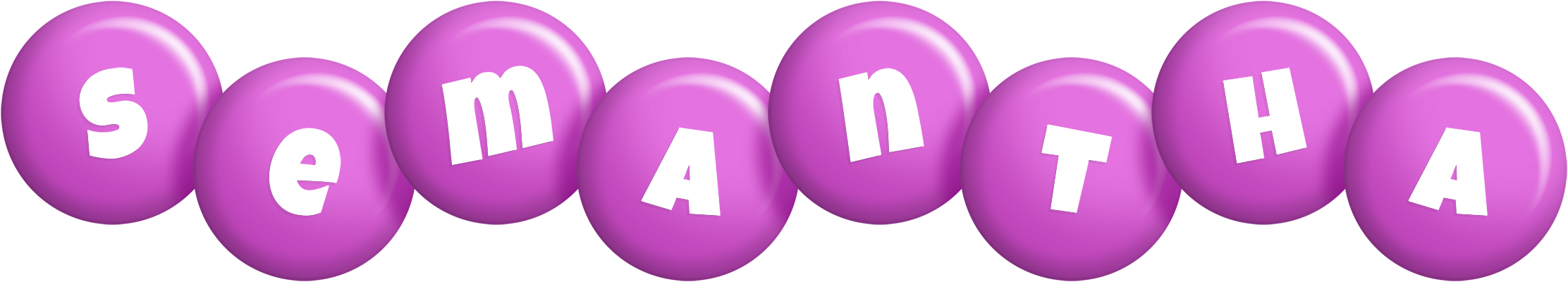 Semantha candy-purple logo
