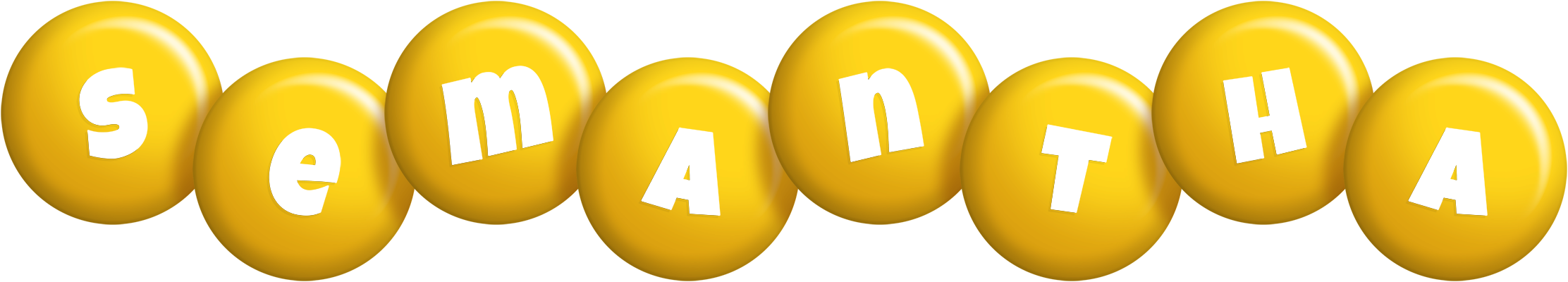 Semantha candy-yellow logo