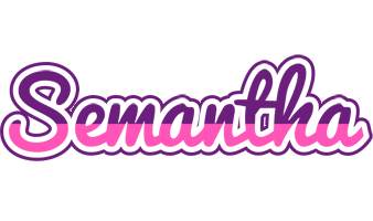 Semantha cheerful logo