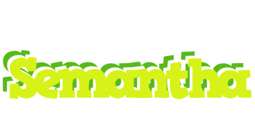 Semantha citrus logo