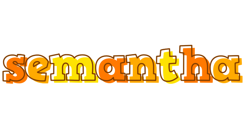 Semantha desert logo