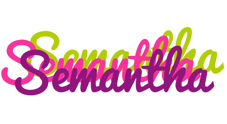 Semantha flowers logo