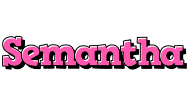 Semantha girlish logo