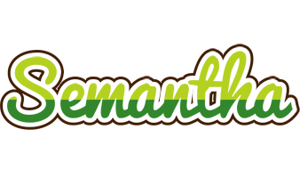 Semantha golfing logo