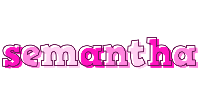Semantha hello logo