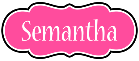 Semantha invitation logo