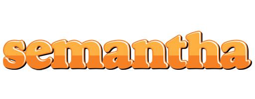 Semantha orange logo