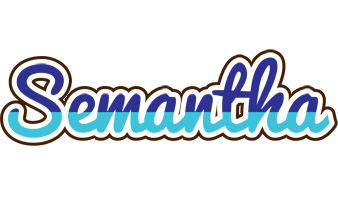 Semantha raining logo