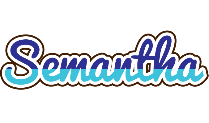 Semantha raining logo