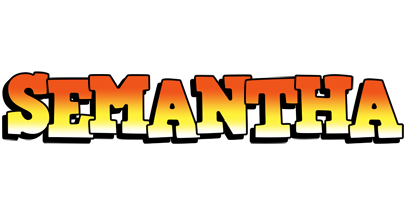 Semantha sunset logo