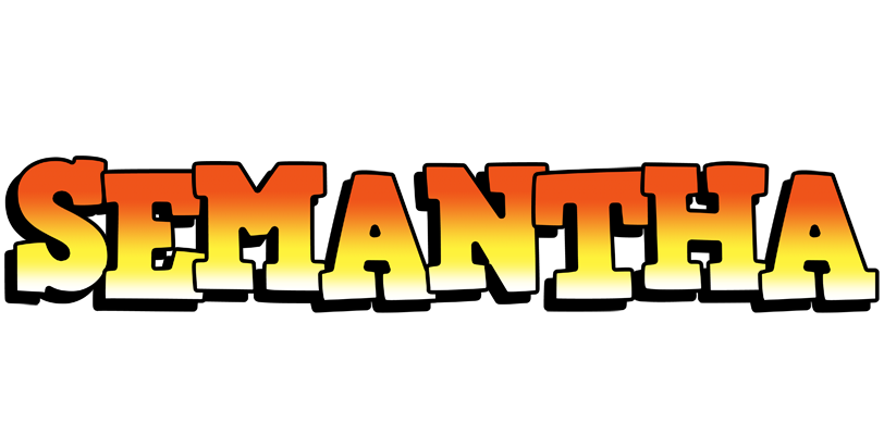 Semantha sunset logo