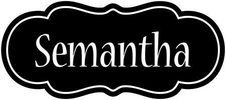 Semantha welcome logo