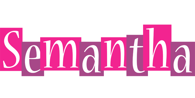 Semantha whine logo