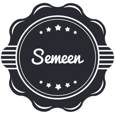Semeen badge logo