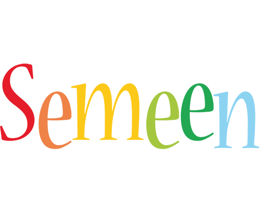 Semeen birthday logo