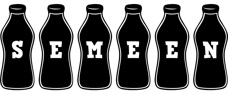 Semeen bottle logo