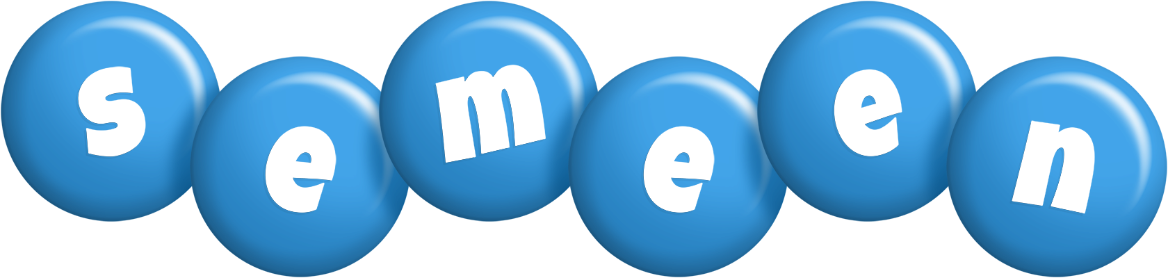 Semeen candy-blue logo