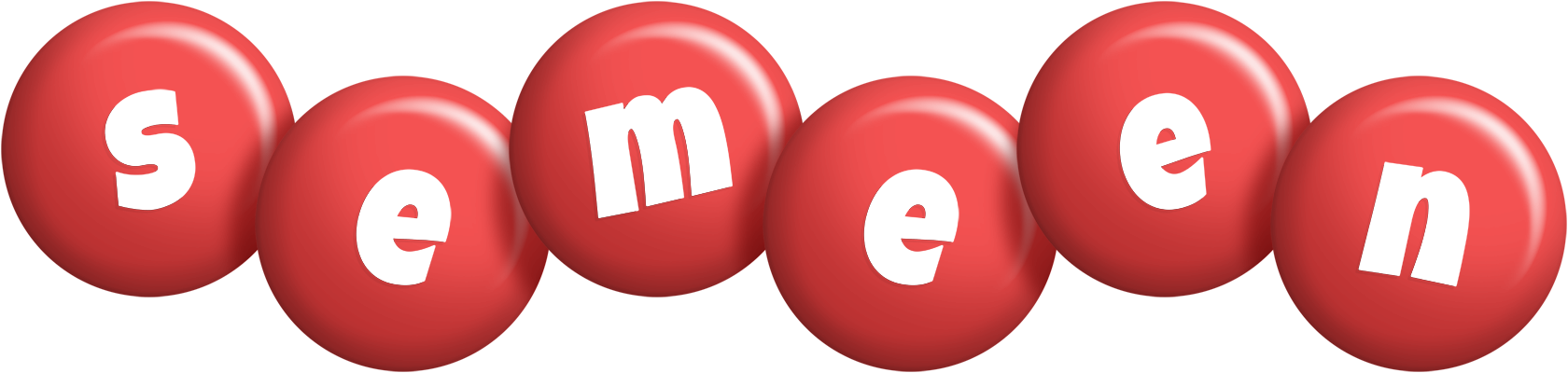 Semeen candy-red logo
