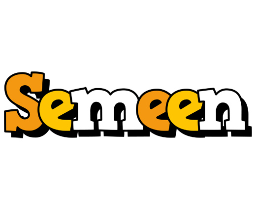 Semeen cartoon logo
