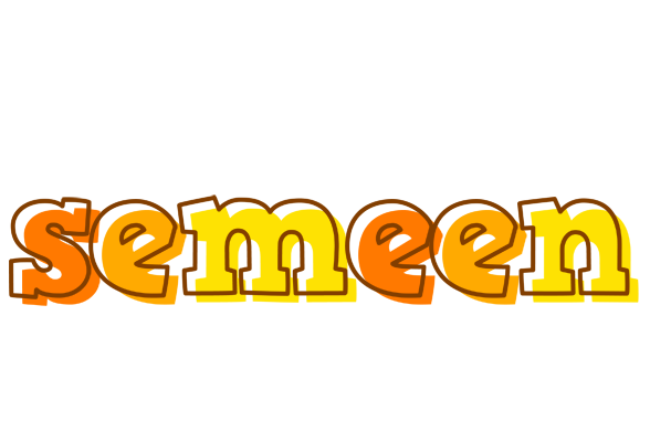 Semeen desert logo