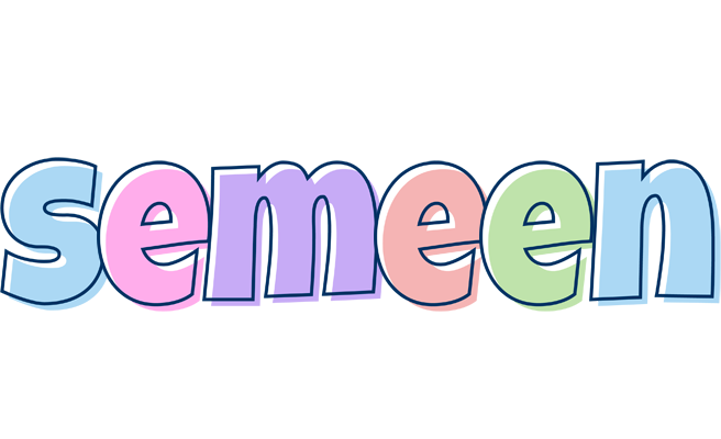 Semeen pastel logo