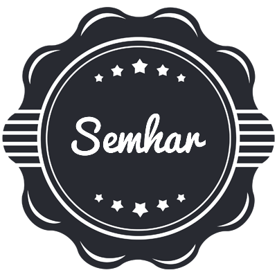 Semhar badge logo