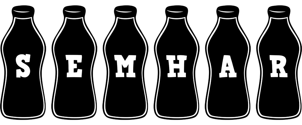 Semhar bottle logo