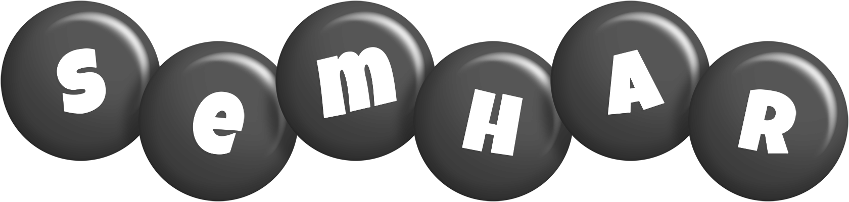 Semhar candy-black logo