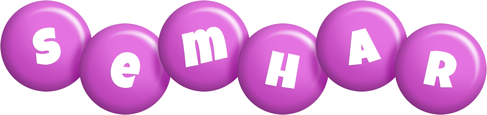 Semhar candy-purple logo
