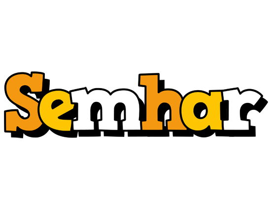Semhar cartoon logo