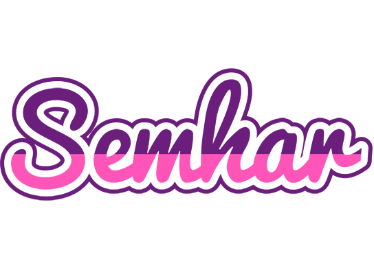 Semhar cheerful logo