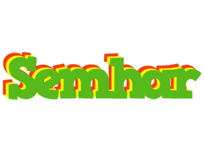 Semhar crocodile logo