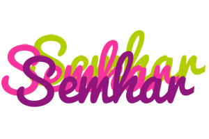 Semhar flowers logo