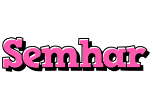 Semhar girlish logo