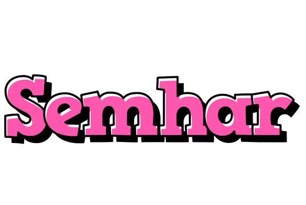 Semhar girlish logo